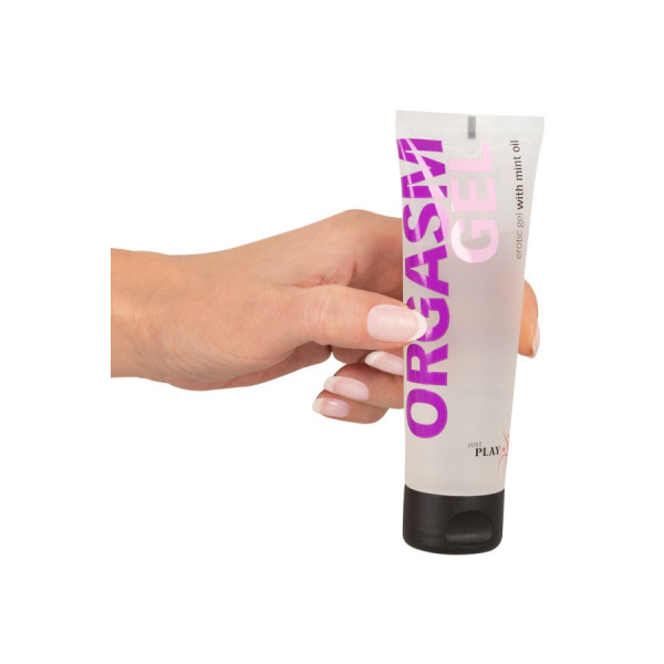 Gel intensifiant orgasme clitoridien à la menthe, végétalien 80 ml